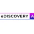 eDISCOVERY AI logo with bold black text and a purple-to-blue gradient border.