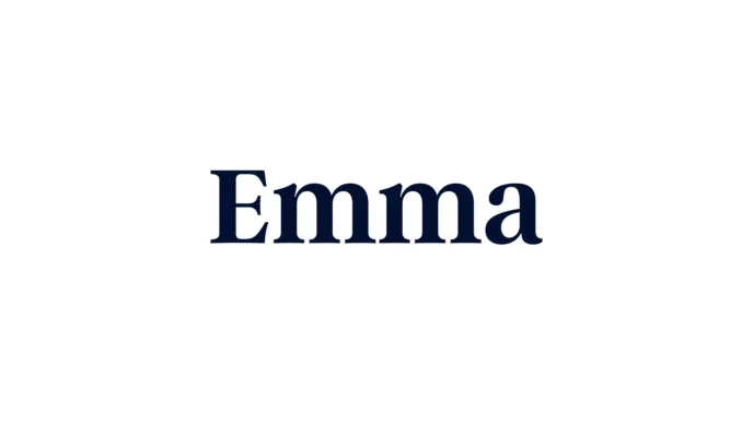 Emma logo: the word 'Emma' in dark blue serif font on a white background](https://dummy-link)