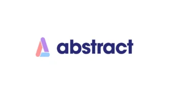 Abstract logo: a multicolored triangular 'A' icon to the left of the bold blue word 'abstract'.