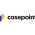 Casepoint logo: purple and yellow circular mark to the left of bold 'casepoint' text